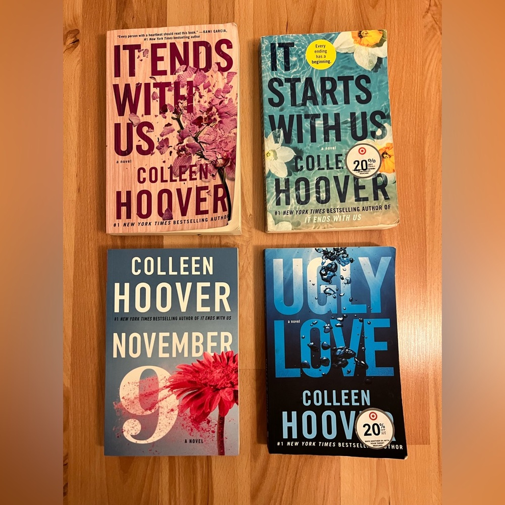 Assortment of Colleen Hoover Books